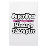 SuperMom...Massage Therapist Stationery