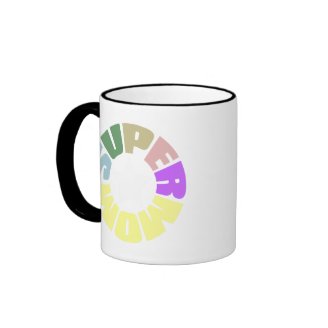 SuperMom: My mother is my super hero Coffee Mug
