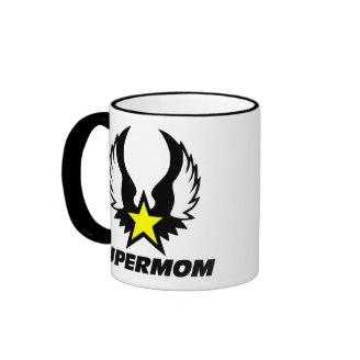SuperMom: My mother is my super hero Mugs