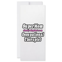 SuperMom...Occupational Therapist Rack Card Template