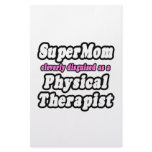 SuperMom...Physical Therapist Personalized Stationery