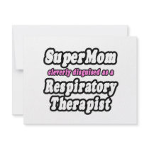 SuperMom...Respiratory Therapist Personalized Announcement