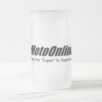 SuperMotoOnline Frosted Beer Mug! mugs
