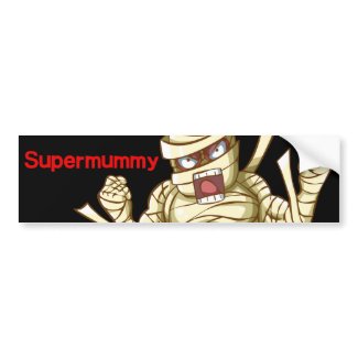 Supermummy bumpersticker