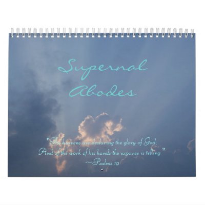 Supernal Abodes Calendar Supernal Abodes Calendar