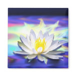 Supernatural Lotus Fridge Magnet