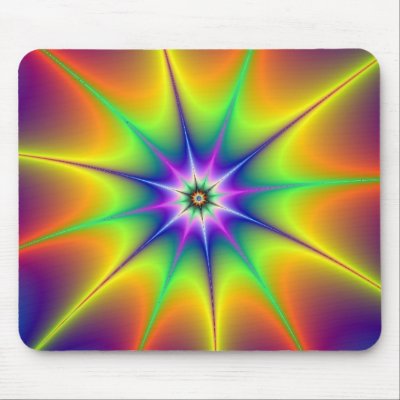 Supernova Fractal Mousepad by adnerbdleifniw