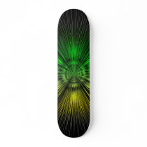Supernova - Lime Green Skateboard Deck