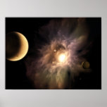 Supernova Sun Print