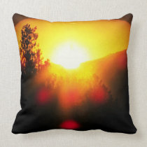 Supernova sunset pillows