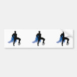 supero hero soccer player bumper stickers