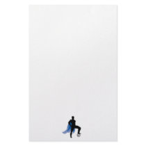 supero hero soccer player custom stationery