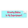 Superpower Bumper Sticker