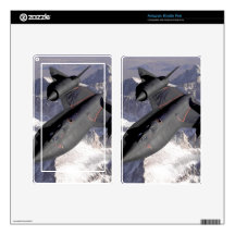 Supersonic Fighter Jet Decal For Kindle Fire