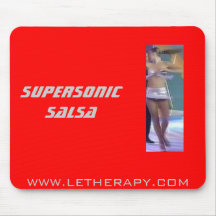 SUPERSONIC SALSA MOUSE PAD W/PIC