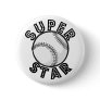 Superstar Baseball Button