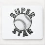 Superstar Baseball Mouse Pad