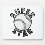 Superstar Baseball Mouse Pad