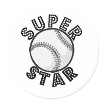 Superstar Baseball stickers by Canadianfem Superstar Baseball stickers