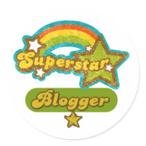 Superstar Blogger stickers