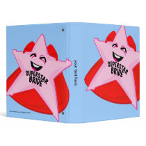 superstar bride humorous binder!