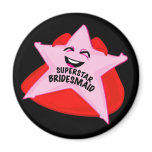 superstar bridesmaid funny magnet!