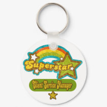 Superstar Client Service Manager keychains by superstaroccupations Superstar Client Service Manager keychains