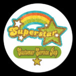 Superstar Customer Service Rep stickers