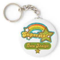 Superstar Data Analyst Keychain