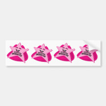 superstar DAUGHTER funny bumper sticker