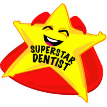 superstar dentist funny photo  sculpture! photo cut outs