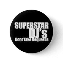 Superstar DJ Pinback Buttons