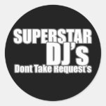 Superstar DJ stickers