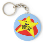 superstar doctor funny keychain