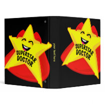 superstar doctor humorous binder!