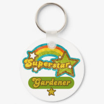 Superstar Gardener keychains by superstaroccupations Superstar Gardener keychains