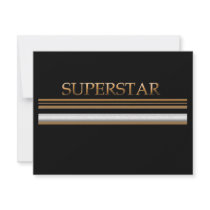 Superstar invitations