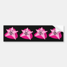 superstar kid funny bumper sticker