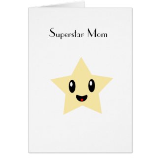 Superstar Mom Greeting Cards