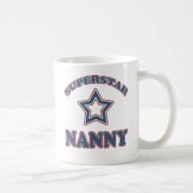 Superstar Nanny Coffee Mugs