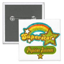 Superstar Physician Assistant Buttons