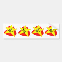 superstar son funny bumper sticker