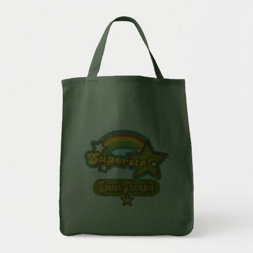Superstar Speech Therapist Tote Bags