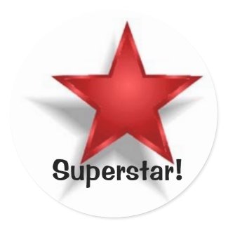 Superstar! Stickers