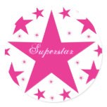 Superstar Stickers, Pink