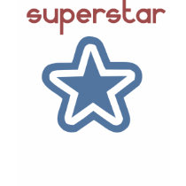 SuperStar T-Shirt by JerryLambert SuperStar T-Shirt