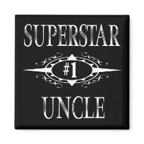 Superstar Uncle magnets