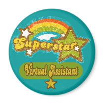 Superstar Virtual Assistant magnets by superstaroccupations Superstar Virtual Assistant magnets