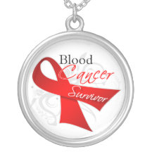 Superviviente del cáncer de sangre pendiente personalizado