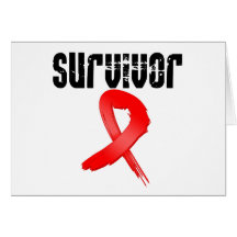 SUPERVIVIENTE del cáncer de sangre Tarjeta